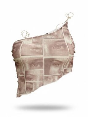 Factorie Graphic Eye Asymmetric Top